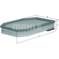 oro filtras
MAHLE LX1741/1, MAHLE, LX17411, au