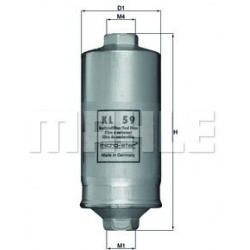 kuro filtras
                                MAHLE                                                KL59, MAHLE, KL59, auto det