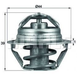 termostatas, aušinimo skystis BEHR
                                MAHLE                                                TX90