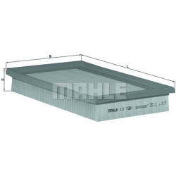 oro filtras
                                MAHLE                                                LX1981, MAHLE, LX1981, auto 