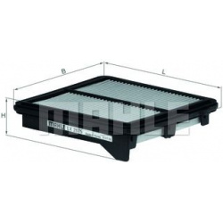 oro filtras
                                MAHLE                                                LX2675, MAHLE, LX2675, auto 