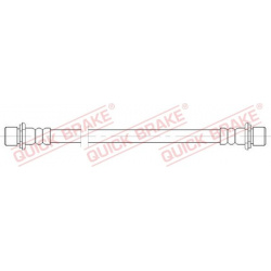 stabdžių žarnelė
                                QUICK BRAKE                                25.081, QUICK BRAKE, 25081, a