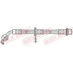 stabdžių žarnelė
                                QUICK BRAKE                                                50.831, QUICK