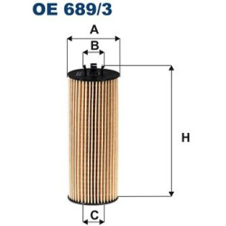 alyvos filtras
                                FILTRON                                                OE 689/3, Nenurodytas g