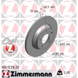 stabdžių diskas (1vnt) COAT Z
ZIMMERMANN 100