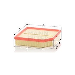 oro filtras
                                MANN-FILTER                                                C 24 051, MANN-FILTER,