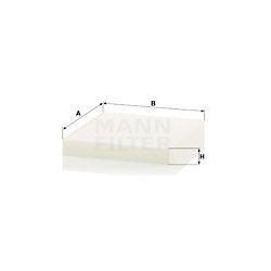 filtras, salono oras
                                MANN-FILTER                                                CU 23 019, MA