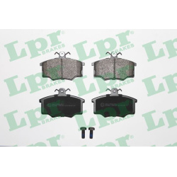 stabdžių trinkelių rinkinys, diskinis stabdys
                                LPR                                05P187, N