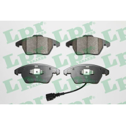 stabdžių trinkelių rinkinys, diskinis stabdys
                                LPR                                05P866, N