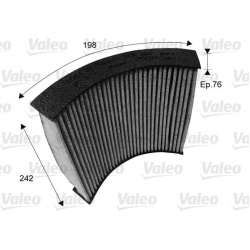 filtras, salono oras VALEO PROTECT
                                                715719, VALEO, 715719, auto detalė