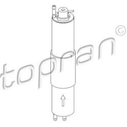 kuro filtras
                                TOPRAN                                                500 740, Nenurodytas gamin