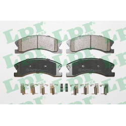 stabdžių trinkelių rinkinys, diskinis stabdys
                                LPR                                         