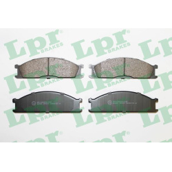 stabdžių trinkelių rinkinys, diskinis stabdys
                                LPR                                         