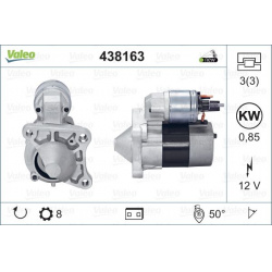 Starteris
                                VALEO                                                438163, VALEO, 438163, auto de