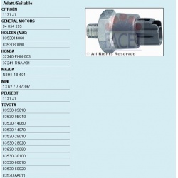 Daviklis tepalo slėgio lemputės
                                FACET                                7.0114, FACET, 70114, 
