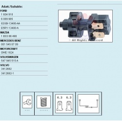 stabdžių žibinto jungiklis Made in Italy - OE Equivalent
                                FACET                            