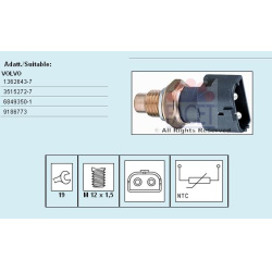 Daviklis vandens temperatūros sensorius
                                FACET                                               