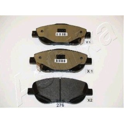 stabdžių trinkelių rinkinys, diskinis stabdys
                                ASHIKA                                      