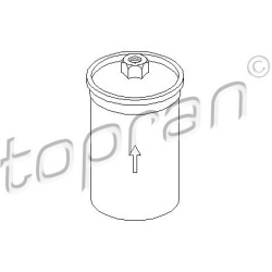 kuro filtras
                                TOPRAN                                                104 276, Nenurodytas gamin