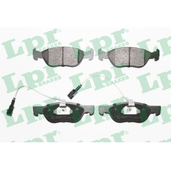 stabdžių trinkelių rinkinys, diskinis stabdys
                                LPR                                         