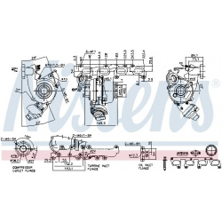 kompresorius, įkrovimo sistema ** FACTORY NEW **
NISSENS 9307
