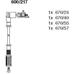 uždegimo laido komplektas
                                BREMI                                                600/217, BREM