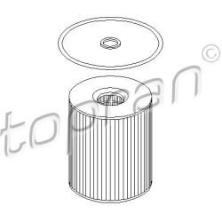 alyvos filtras
                                TOPRAN                                500 916, Nenurodytas gamintojas, 500916,