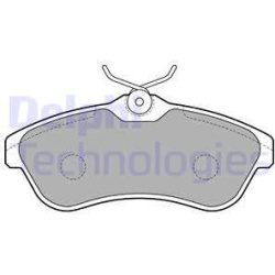 stabdžių trinkelių rinkinys, diskinis stabdys
                                DELPHI                                      