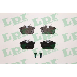 stabdžių trinkelių rinkinys, diskinis stabdys
                                LPR                                         