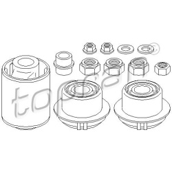 pakabos komplektas
                                TOPRAN                                                400 333, Nenurodytas