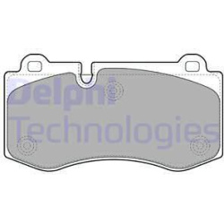 stabdžių trinkelių rinkinys, diskinis stabdys
                                DELPHI                                      