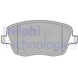 stabdžių trinkelių rinkinys, diskinis stabdys
                                DELPHI                                      