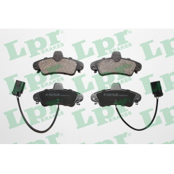 stabdžių trinkelių rinkinys, diskinis stabdys
                                LPR                                         