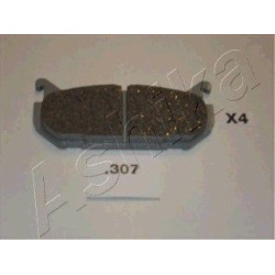 stabdžių trinkelių rinkinys, diskinis stabdys
                                ASHIKA                                      