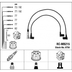 uždegimo laido komplektas
                                NGK                                0750, NGK, 0750, auto detalė