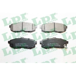 stabdžių trinkelių rinkinys, diskinis stabdys
                                LPR                                         