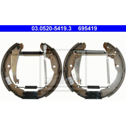 stabdžių trinkelių komplektas Original ATE TopKit
                                                03.0520-5419.3, ATE, 030