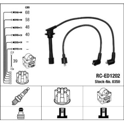 uždegimo laido komplektas
NGK 0350, NGK, 0350
