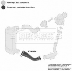 kompresoriaus padavimo žarna
                                BORG &amp; BECK                                                