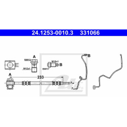 stabdžių žarnelė
                                ATE                                                24.1253-0010.3, ATE, 