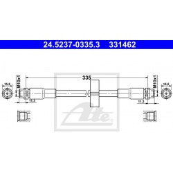 stabdžių žarnelė
                                ATE                                                24.5237-0335.3, ATE, 