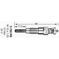 kaitinimo žvakė
                                NGK                                                7771, NGK, 7771, auto de