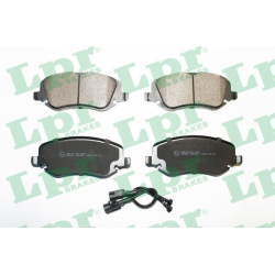 stabdžių trinkelių rinkinys, diskinis stabdys
                                LPR                                         