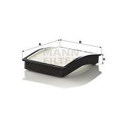 filtras, salono oras
                                MANN-FILTER                                                CU 1006-2, MA