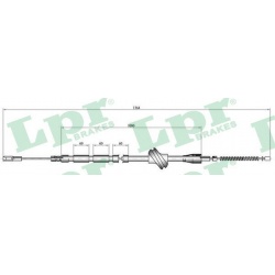 trosas, stovėjimo stabdys
LPR C0042B, Nenurod