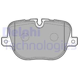 stabdžių trinkelių rinkinys, diskinis stabdys
DELPHI