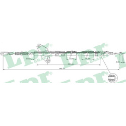 trosas, stovėjimo stabdys
                                LPR                                                C0413B, Nenurod