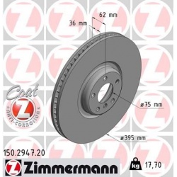 stabdžių diskas (1vnt) COAT Z
                                ZIMMERMANN                                                150