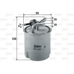 kuro filtras
                                VALEO                                                587564, VALEO, 587564, auto