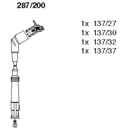 uždegimo laido komplektas
                                BREMI                                                287/200, BREM